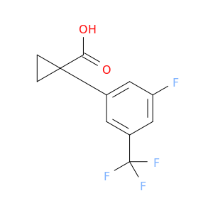 环丙烷羧酸,1-[3-氟-5-(三氟甲基)苯基]-