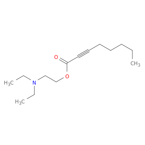 2-Octynoic acid, 2-(diethylamino)ethyl ester