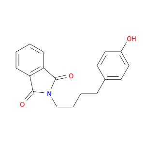 1H-Isoindole-1,3(2H)-dione, 2-[4-(4-hydroxyphenyl)butyl]-
