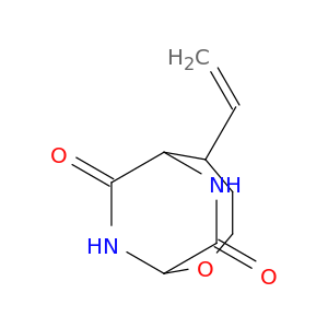 5-VINYL-2-OXA-7,9-DIAZABICYCLO[4.2.2]DECANE-8,10-DIONE