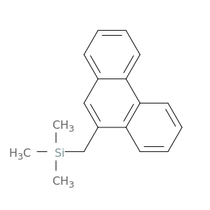 Silane, trimethyl(9-phenanthrenylmethyl)-