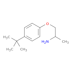 1-(2-aminopropoxy)-4-tert-butylbenzene