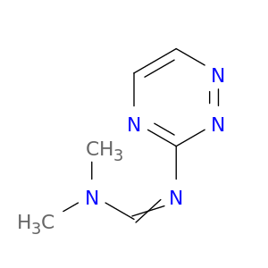 Methanimidamide, N,N-dimethyl-N'-1,2,4-triazin-3-yl-