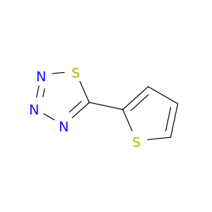 1,2,3,4-Thiatriazole, 5-(2-thienyl)-