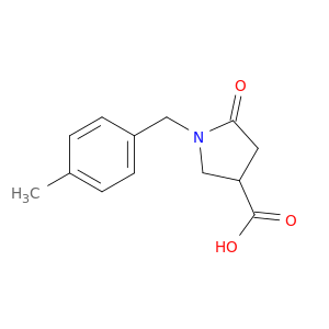 5-氧代-1-(4-甲苄基)吡咯烷-3-羧酸