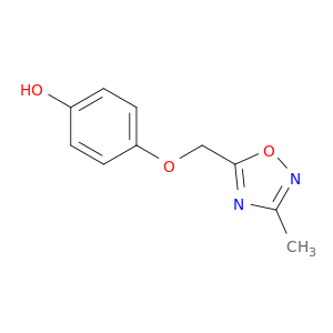 4-[(3-Methyl-1,2,4-oxadiazol-5-yl)methoxy]phenol
