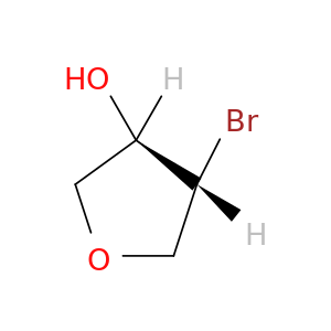 3-Furanol,4-bromotetrahydro-, (3R,4R)-rel-