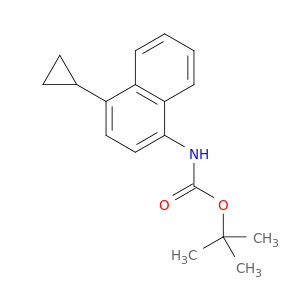tert-Butyl (4-cyclopropylnaphthalen-1-yl)carbamate