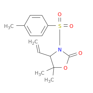 2-Oxazolidinone, 4-ethenyl-5,5-dimethyl-3-[(4-methylphenyl)sulfonyl]-