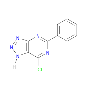 1H-1,2,3-Triazolo[4,5-d]pyrimidine, 7-chloro-5-phenyl-
