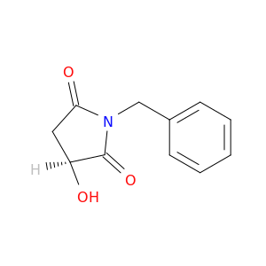 (3S)-N-苄基-3-羟基吡咯烷-2,5-二酮
