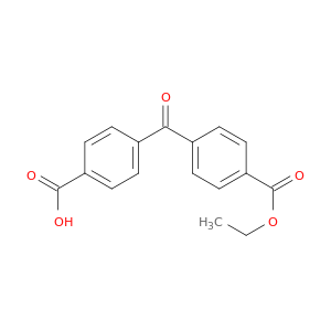 Benzoic acid, 4-(4-carboxybenzoyl)-, 1-ethyl ester