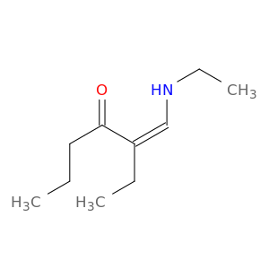 4-Heptanone, 3-[(ethylamino)methylene]-, (Z)-