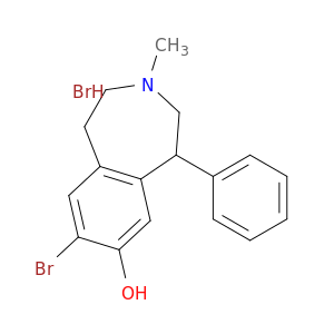 8-溴-3-甲基-5-苯基-2,3,4,5-四氢-1H-苯并[d]吖庚因-7-醇氢溴酸盐