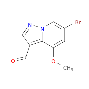 6-溴-4-甲基吡唑并[1,5-a]吡啶-3-甲醛
