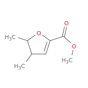 2-Furancarboxylic acid, 4,5-dihydro-4,5-dimethyl-, methyl ester