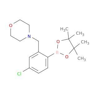 4-Chloro-2-(morpholinomethyl)phenylboronic acid, pinacol ester