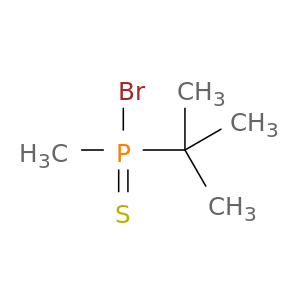 Phosphinothioic bromide, (1,1-dimethylethyl)methyl-