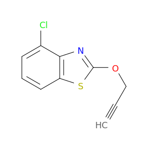 Benzothiazole, 4-chloro-2-(2-propynyloxy)-