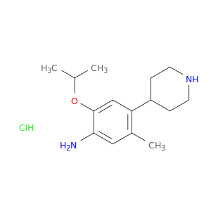 5-甲基-2-(1-甲基乙氧基)-4-(4-哌啶)-苯胺单盐酸盐