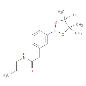 3-(N-丙基氨基羰基)甲基苯硼酸频那醇酯