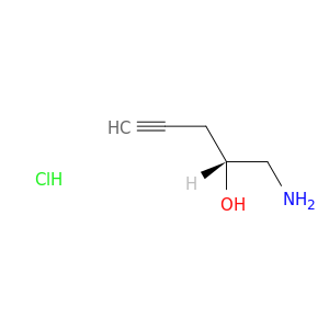 4-Pentyn-2-Ol,1-氨基-,盐酸盐(1：1),(2R)-