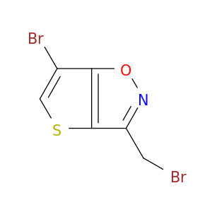Thieno[2,3-d]isoxazole, 6-bromo-3-(bromomethyl)-