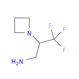 2-(Azetidin-1-yl)-3,3,3-trifluoropropan-1-amine