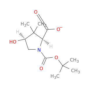 (2S,4S)-N-Boc-4-羟基-3,3-二甲基吡咯烷-2-甲酸