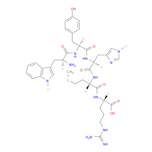 L-Arginine, L-tryptophyl-L-tyrosyl-L-histidyl-L-methionyl-