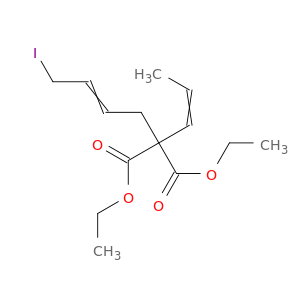 Propanedioic acid, (4-iodo-2-butenyl)-2-propenyl-, diethyl ester