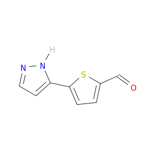 5-(1H-吡唑-5-基)噻吩-2-甲醛