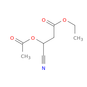 乙基3-(乙酰氧基)-3-氰基丙酸盐