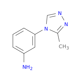 3-(3-methyl-4H-1,2,4-triazol-4-yl)aniline