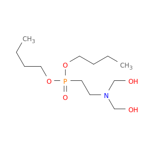 Phosphonic acid, [2-[bis(hydroxymethyl)amino]ethyl]-, dibutyl ester