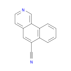 benz[h]isoquinoline-6-carbonitrile