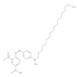 Benzoic acid, 4-[[4-(methyloctadecylamino)phenyl]azo]-3-nitro-
