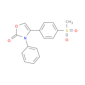 2(3H)-Oxazolone, 4-[4-(methylsulfonyl)phenyl]-3-phenyl-