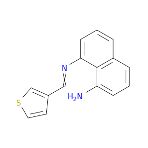 1,8-Naphthalenediamine, N-(3-thienylmethylene)-