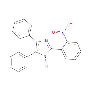 1h-imidazole, 2-(2-nitrophenyl)-4,5-diphenyl-