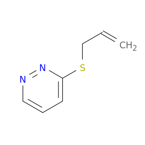 Pyridazine, 3-(2-propen-1-ylthio)-