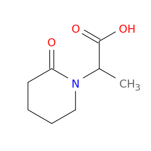2-(2-Oxopiperidin-1-yl)propanoic Acid