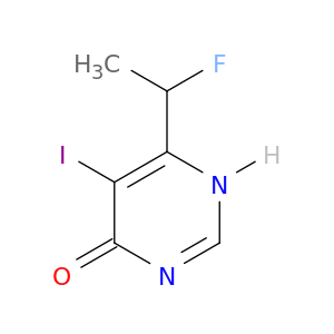 6-(1-氟乙基)-5-碘-4(1H)-嘧啶