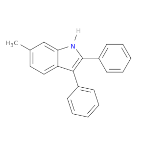 6-methyl-2,3-diphenyl-1H-indole