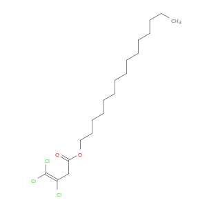 3-Butenoic acid, 3,4,4-trichloro-, pentadecyl ester