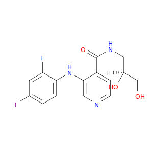(S)-N-(2,3-二羟基丙基)-3-((2-氟-4-碘苯基)氨基)异烟酰胺