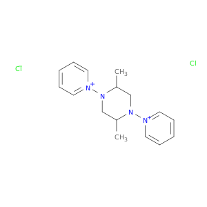 Pyridinium, 1,1'-(2,5-dimethyl-1,4-piperazinediyl)bis-, dichloride