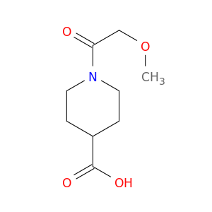 1-(2-甲氧基乙酰基)哌啶-4-羧酸