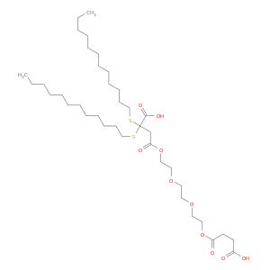 5,8,11,14-Tetraoxaoctadecanedioic acid, bis(dodecylthio)-4,15-dioxo-