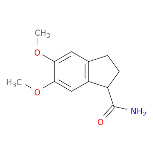 1H-Indene-1-carboxamide, 2,3-dihydro-5,6-dimethoxy-
